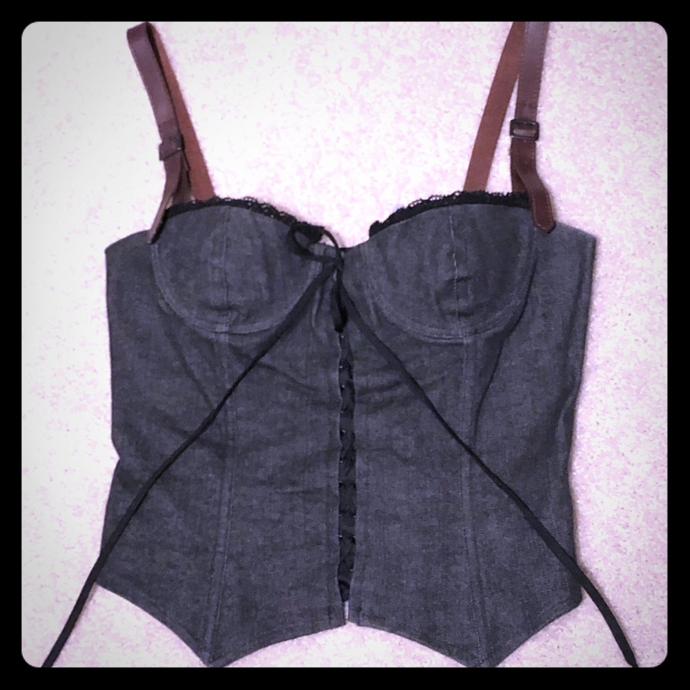 Dolce & Gabbana Bustier Corset Top